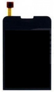 Lcd With Touch Screen For Nokia 6208c White By - Maxbhi Com