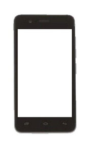 Touch Screen Digitizer For Micromax Bolt Q326 Grey By - Maxbhi.com