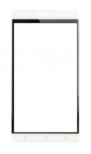 Replacement Front Glass For Black Bear A6 Glam White By - Maxbhi.com