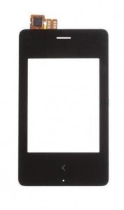 Touch Screen Digitizer For Nokia Asha 230 Dual Sim Rm986 Black By - Maxbhi.com
