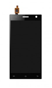 Lcd With Touch Screen For Reliance Lava Eg932 Black By - Maxbhi.com