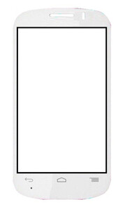 Replacement Front Glass For Alcatel One Touch Pop C2 White By - Maxbhi.com
