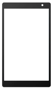 Replacement Front Glass For Blackview Tab 50 Wifi Black By - Maxbhi Com