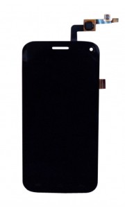 Lcd With Touch Screen For Micromax Canvas Turbo Mini Black By - Maxbhi.com