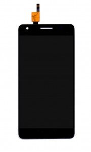 Lcd With Touch Screen For Intex Cloud M6 Black By - Maxbhi Com