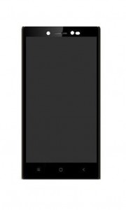 Lcd With Touch Screen For Sansui S50 Smartphone Black By - Maxbhi.com