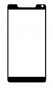 Replacement Front Glass For Motorola Luge White By - Maxbhi.com