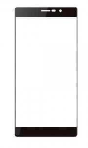 Replacement Front Glass For Umi Fair Black By - Maxbhi.com