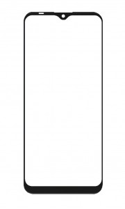 Replacement Front Glass For Tecno Spark 6 Go Black By - Maxbhi Com