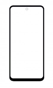 Replacement Front Glass For Lg Q52 White By - Maxbhi Com