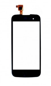 Touch Screen Digitizer For Lava Iris 450 Colour Plus Black By - Maxbhi.com