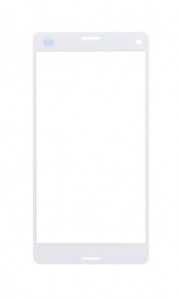 Replacement Front Glass For Sony Ericsson Xperia Z3 D6653 White By - Maxbhi.com