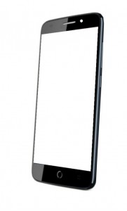 Replacement Front Glass For Tcl Pride T500l Black By - Maxbhi.com