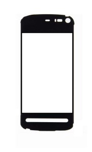 Replacement Front Glass For Nokia 5800w Blue By - Maxbhi.com