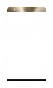 Replacement Front Glass For Asus Zenfone 3 Deluxe 256gb White By - Maxbhi.com