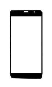 Replacement Front Glass For Blu Vivo One Plus Black By - Maxbhi.com