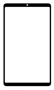 Replacement Front Glass For Honor Pad X7 Grey By - Maxbhi Com