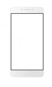 Replacement Front Glass For Panasonic Eluga I2 Activ White By - Maxbhi.com