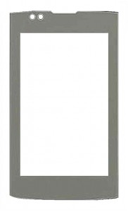 Replacement Front Glass For Lg Ct810 Incite Black By - Maxbhi Com