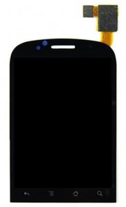 Lcd With Touch Screen For Huawei U8150 Ideos Black By - Maxbhi Com