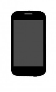 Lcd With Touch Screen For Micromax Canvas X353 White By - Maxbhi.com