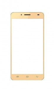 Touch Screen Digitizer For Ziox Astra Young 4g Champagne By - Maxbhi.com