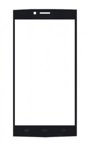 Replacement Front Glass For Thl T6s Black By - Maxbhi.com