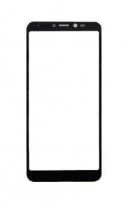 Replacement Front Glass For Wiko Tommy 3 Plus Black By - Maxbhi Com