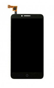 Lcd With Touch Screen For Alcatel Fierce Xl Black By - Maxbhi.com