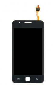 Lcd With Touch Screen For Samsung Z1 Black By - Maxbhi.com