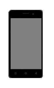 Lcd With Touch Screen For Intex Aqua 4g Mini Black By - Maxbhi.com