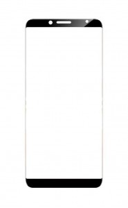 Replacement Front Glass For Jivi Opus S3 Black By - Maxbhi Com