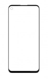 Replacement Front Glass For Motorola Moto G Pro Black By - Maxbhi Com