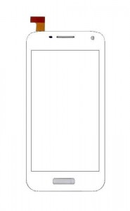 Touch Screen Digitizer For Lava Iris 454 White By - Maxbhi.com