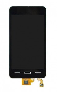 Lcd With Touch Screen For Micromax X560 Black By - Maxbhi.com