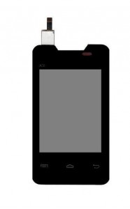 Lcd With Touch Screen For Micromax X367 Black By - Maxbhi.com