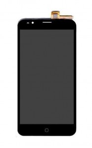 Lcd With Touch Screen For Spice Mi549 Black By - Maxbhi.com