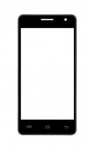 Replacement Front Glass For Iball Andi 4p Class X Black By - Maxbhi.com