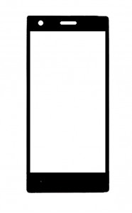 Replacement Front Glass For Micromax Canvas Express 4g Q413 White By - Maxbhi.com