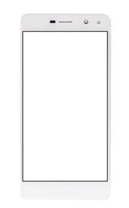 Replacement Front Glass For Huawei Y6 2017 White By - Maxbhi.com