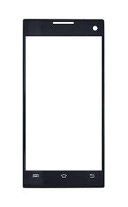 Replacement Front Glass For Good One Honor U9 Black Black By - Maxbhi.com