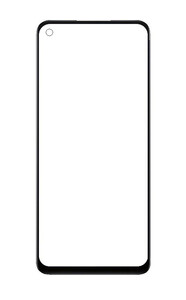 Replacement Front Glass For Oppo A73 5g Blue Red By - Maxbhi Com