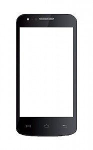 Touch Screen Digitizer For Iball Andi 4.5 K6 White By - Maxbhi.com