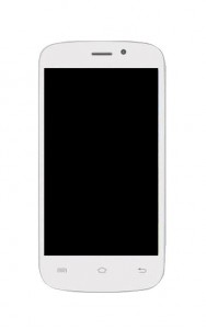 Lcd With Touch Screen For Iball Andi 4h Tiger Plus White By - Maxbhi.com