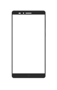 Replacement Front Glass For Elephone Vowney Black By - Maxbhi.com