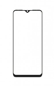 Replacement Front Glass For Tecno Pouvoir 4 Pro Black By - Maxbhi Com