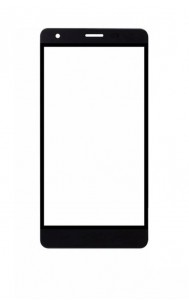 Replacement Front Glass For Oukitel K6000 Black By - Maxbhi.com