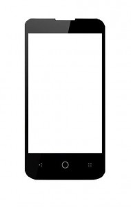 Touch Screen Digitizer For Lyf Flame 5 Black By - Maxbhi.com