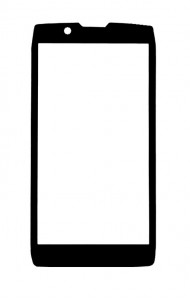 Replacement Front Glass For Motorola Razr V Xt885 White By - Maxbhi.com