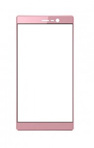 Replacement Front Glass For Cherry Mobile Zoom Pink By - Maxbhi.com